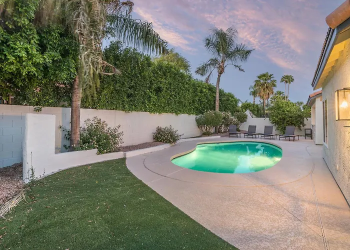 Black Palm Sparkling Pool Pool Table Close To Kierland Entertainment Newly Designed Beauty * Phoenix
